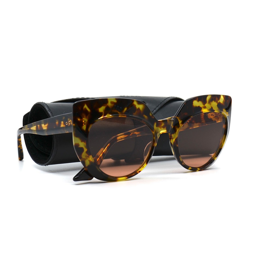 NEW DITA CONIQUE DT8514 HAVANA PINK WOMEN'S SUNGLASSES - Picture 9 of 12